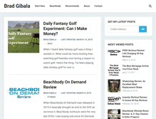 Tablet Screenshot of bradgibala.com